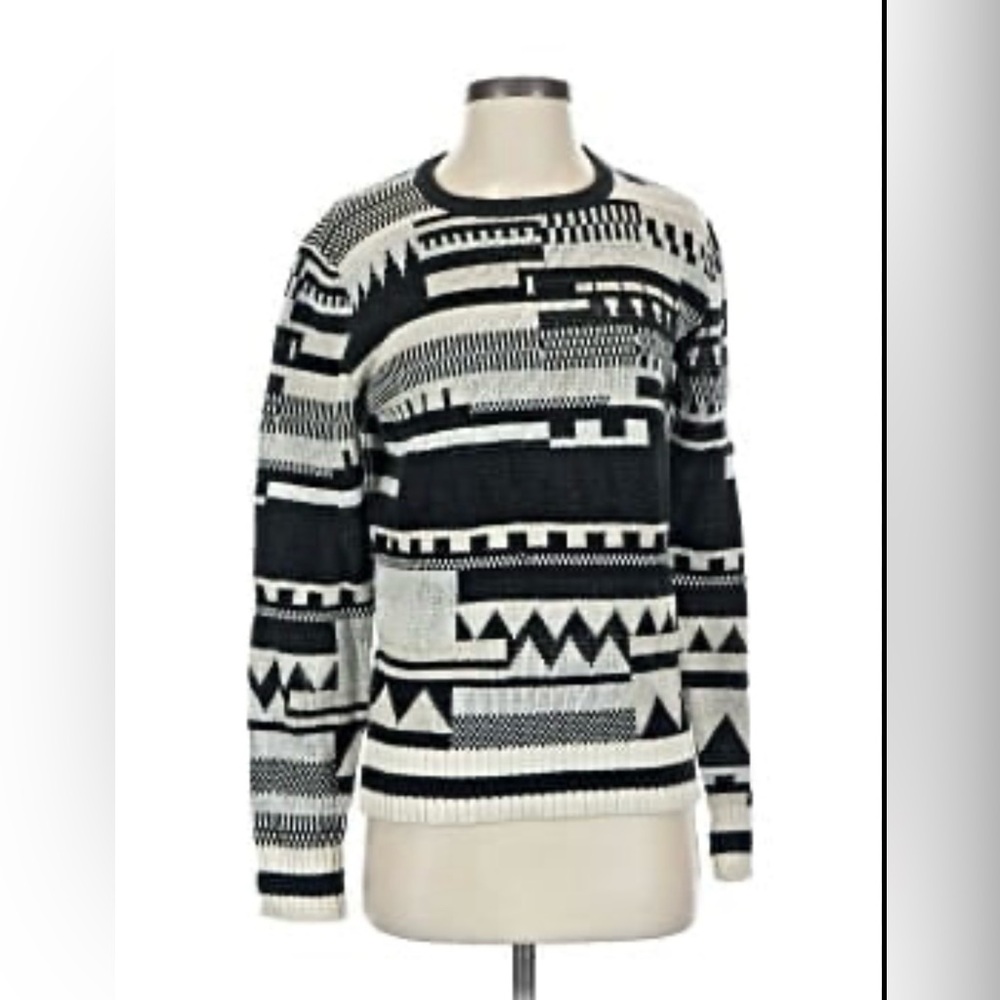 Urban Outfitters KOTO Men’s Crewneck Sweater Geometric Abstract Tribal Size Lg